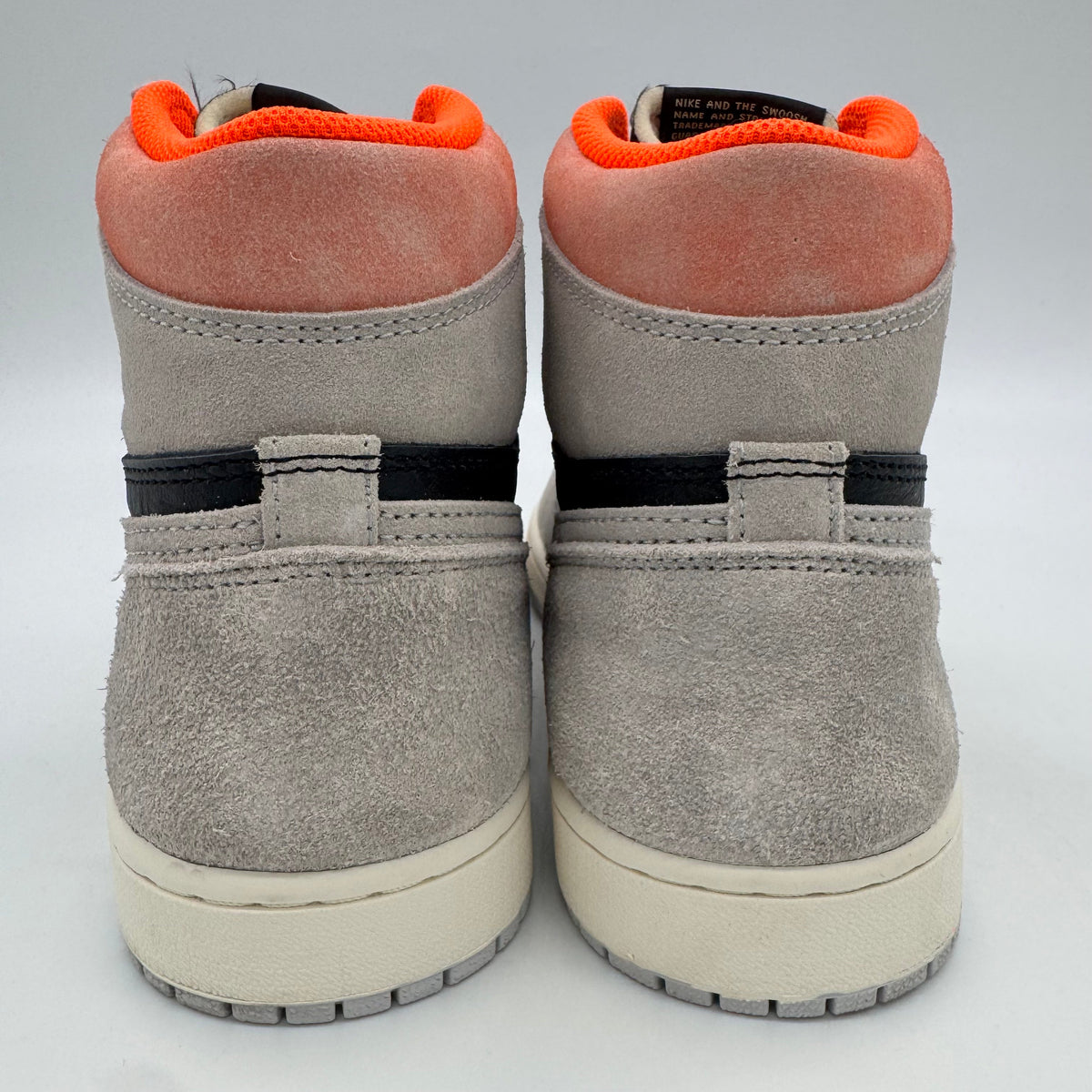 Jordan 1 High Neutral Grey Hyper Crimson