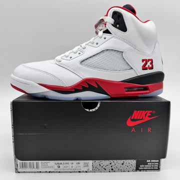 Jordan 5 Fire Red Black Tongue (2025)