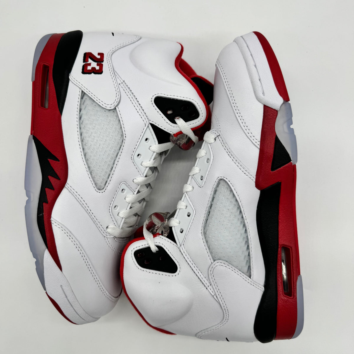 Jordan 5 Fire Red Black Tongue (2025)