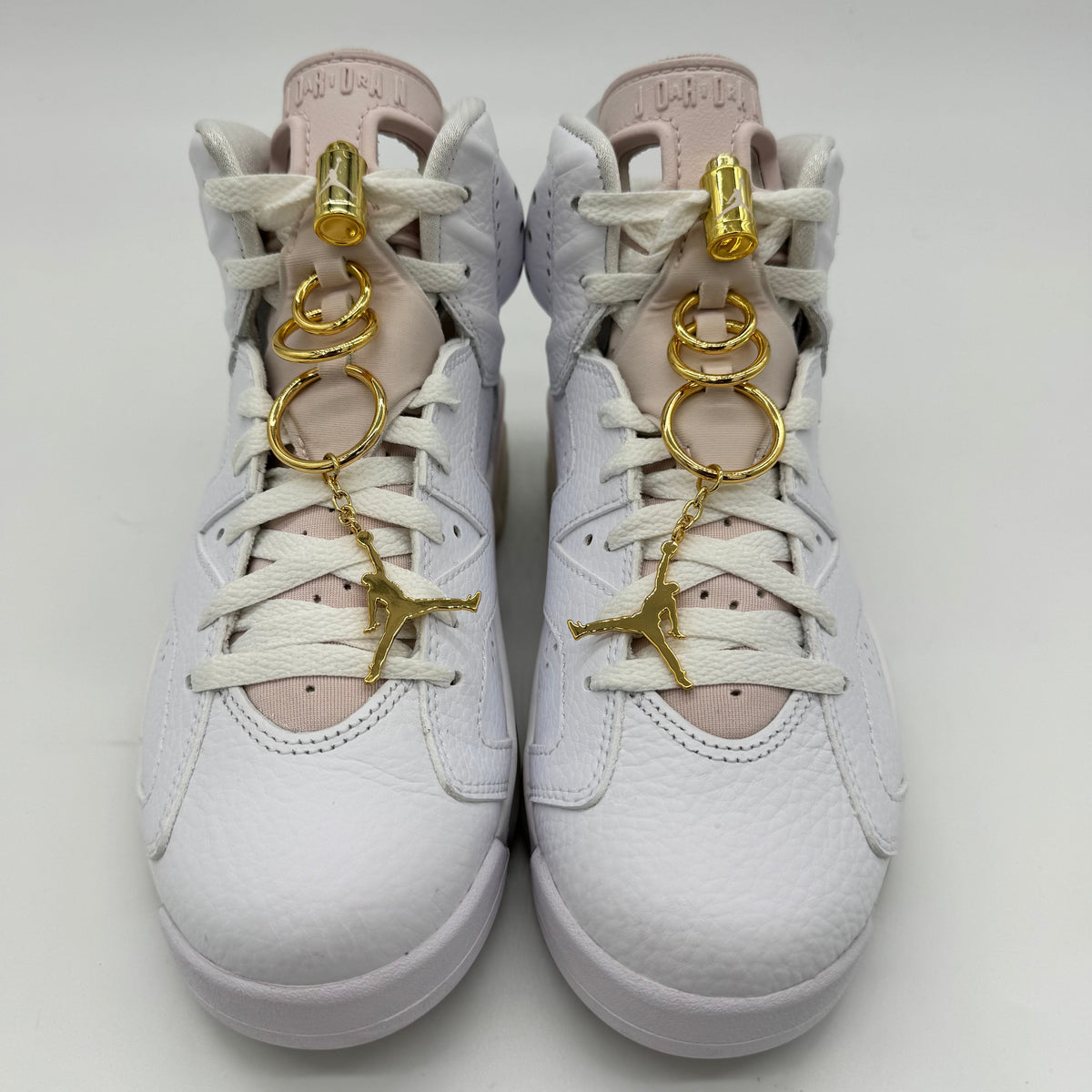 Jordan 6 Gold Hoops (Women's)
