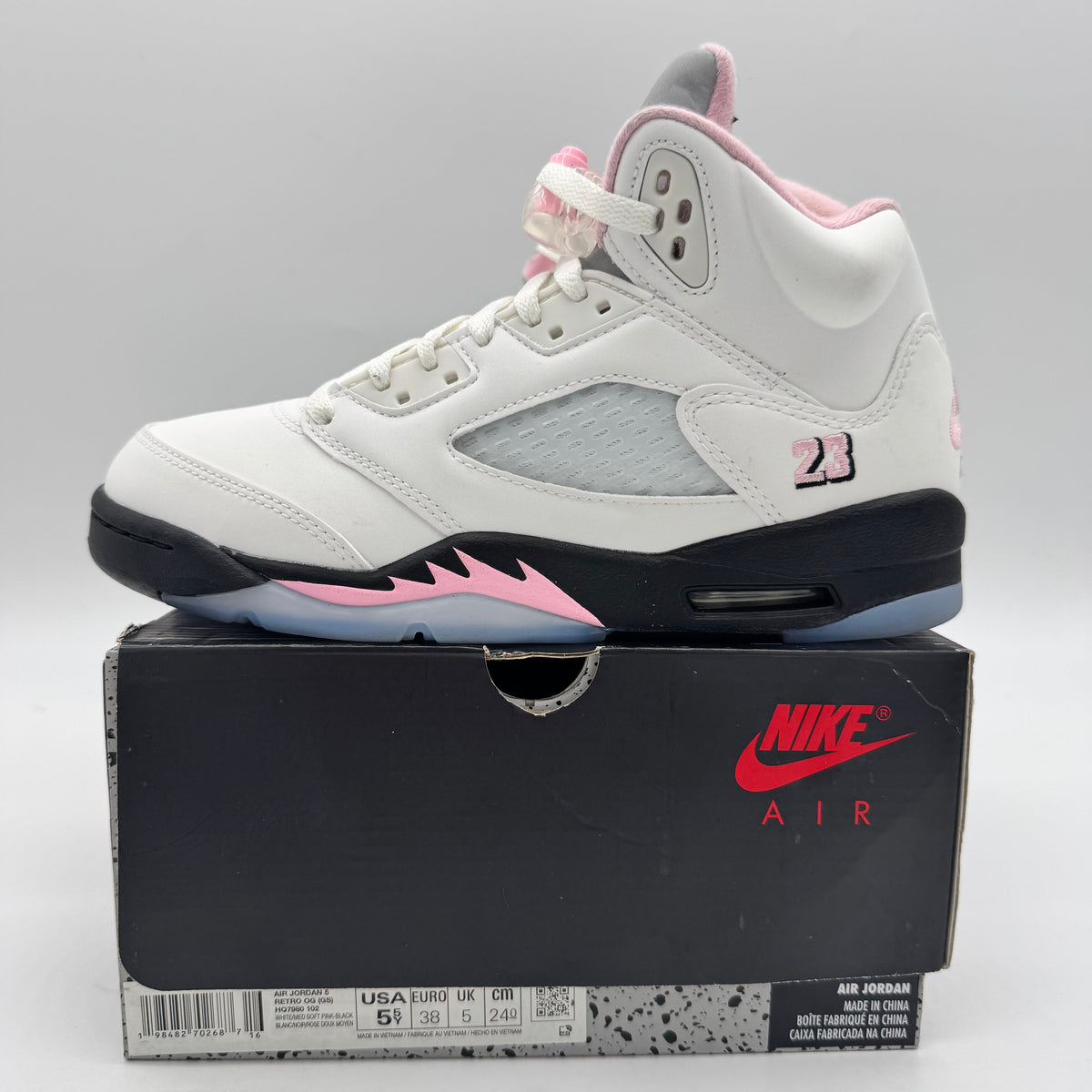 Jordan 5 Medium Soft Pink (GS)