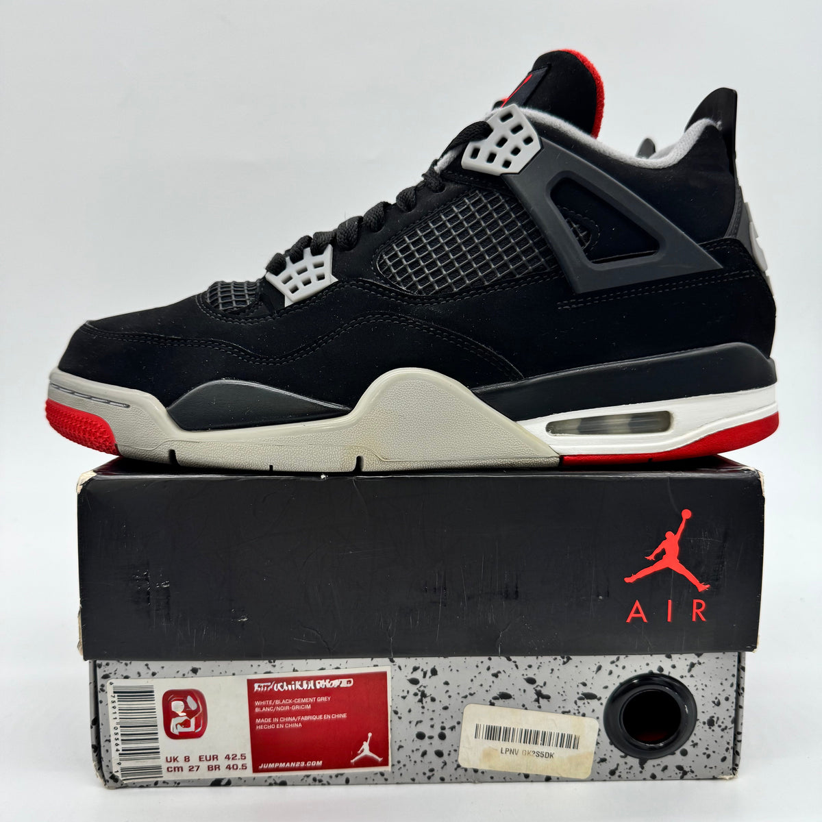 Jordan 4 Bred (2019)