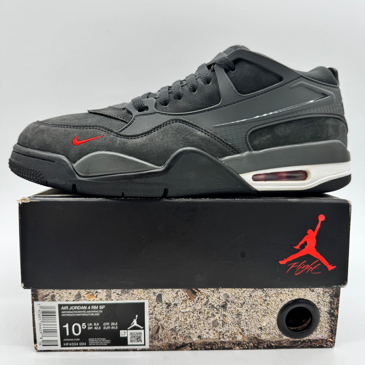 Jordan 4 RM SP Nigel Sylvester Driveway Grey