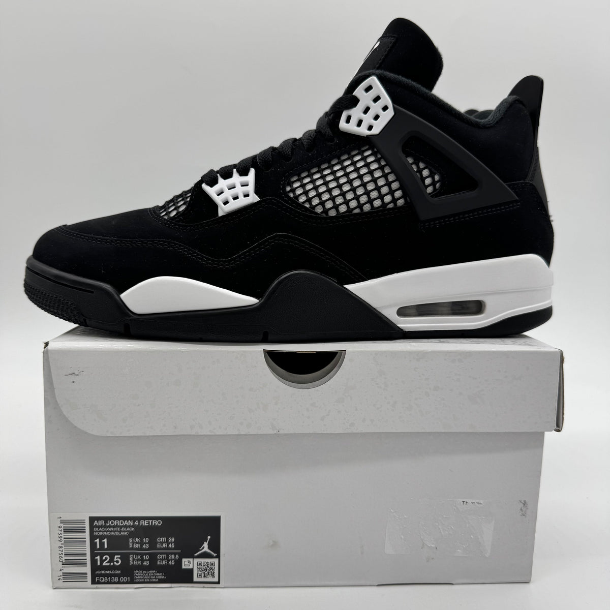 Jordan 4 White Thunder