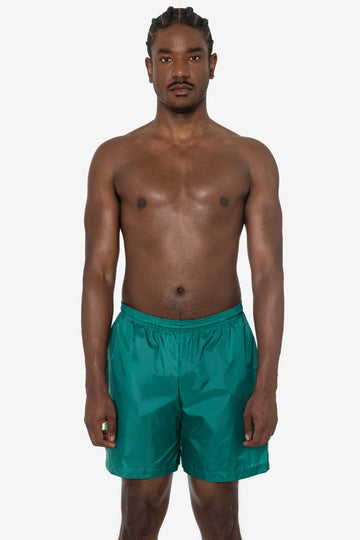 RNF412 - Men's-Unisex Nylon Taffeta Wide Shorts / Swim Trunk