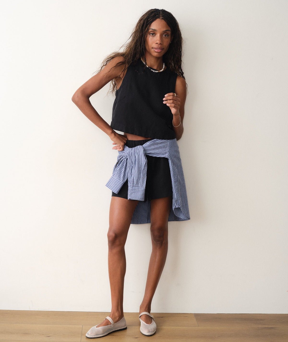 Quinn Linen Tank