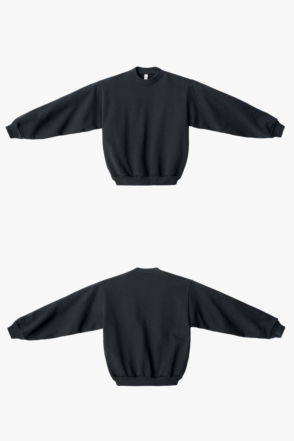 HF07 - Heavy Fleece Crewneck Sweatshirt (Piece Dye)